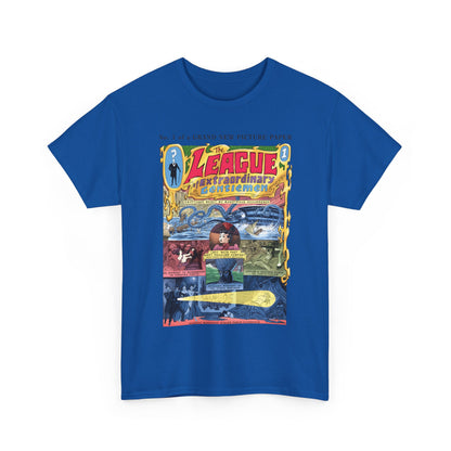 League of Extraordinary Gentlemen T-Shirt - Kevin O'Neill Art - Mina Murray, Captain Nemo, Allan Quatermain, Dr. Jekyll, & The Invisible Man - Alan Moore Story - DC Comics