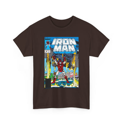 Iron Man #222 T-Shirt - Mark Bright Art - Marvel Comics