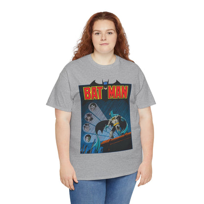 Batman T-Shirt - DC Comics - Catwoman, Joker, Two-Face, Penguin - Bronze Age Art - Gotham City