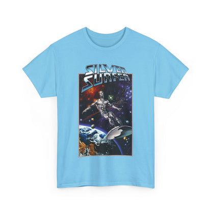 Silver Surfer T-Shirt - Amazing Joe Jusko Art - Marvel Comics Character - Former Herald of Galactus - Fantastic Four Connection - Norrin Radd