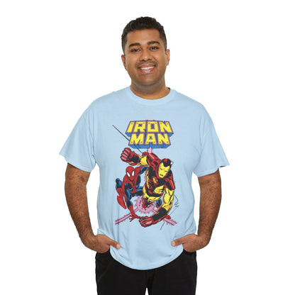 Iron-Man & Spider-Man T-Shirt - Butch Guice Art - Marvel Comics