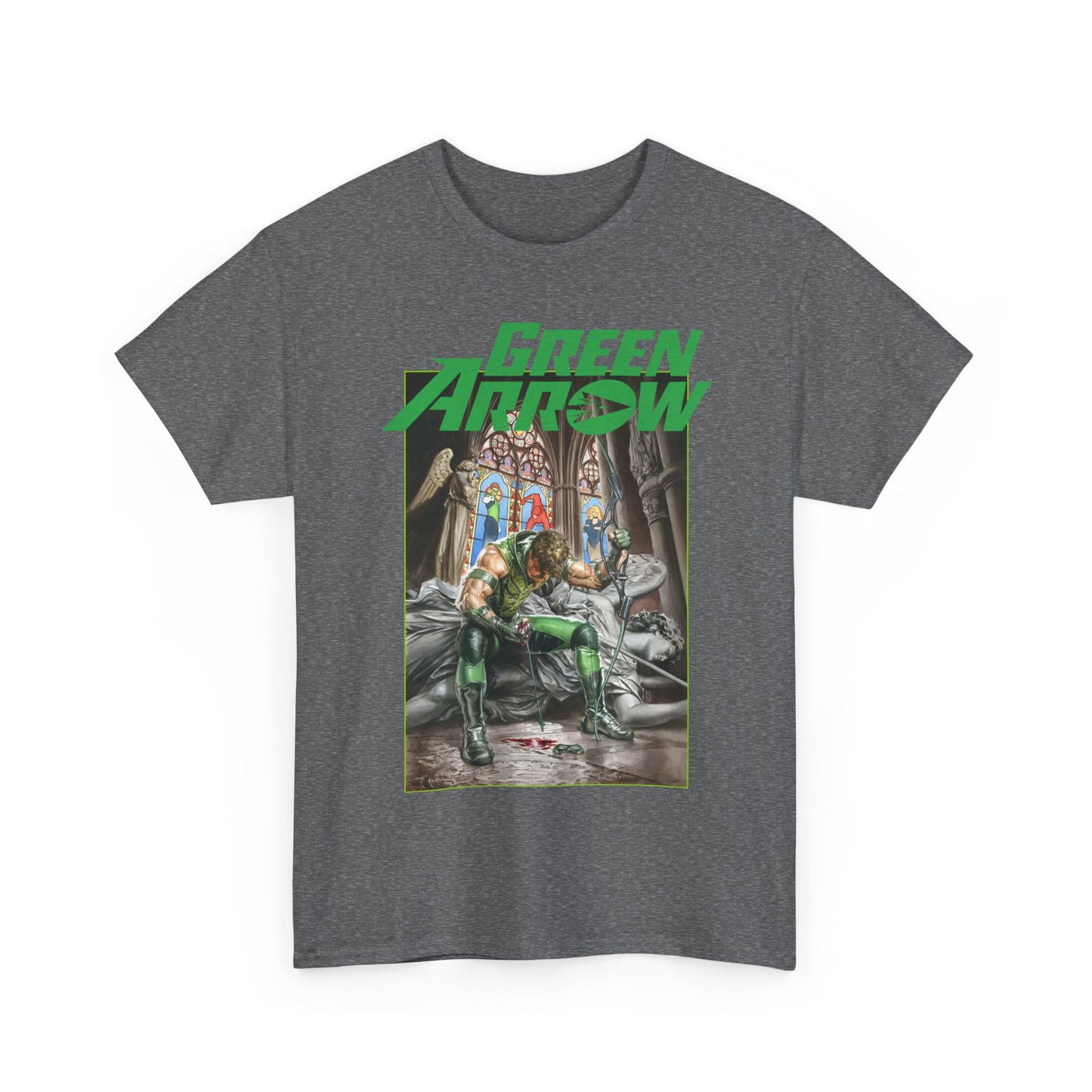 Green Arrow T-Shirt - Mauro Cascioli Art - DC Comics