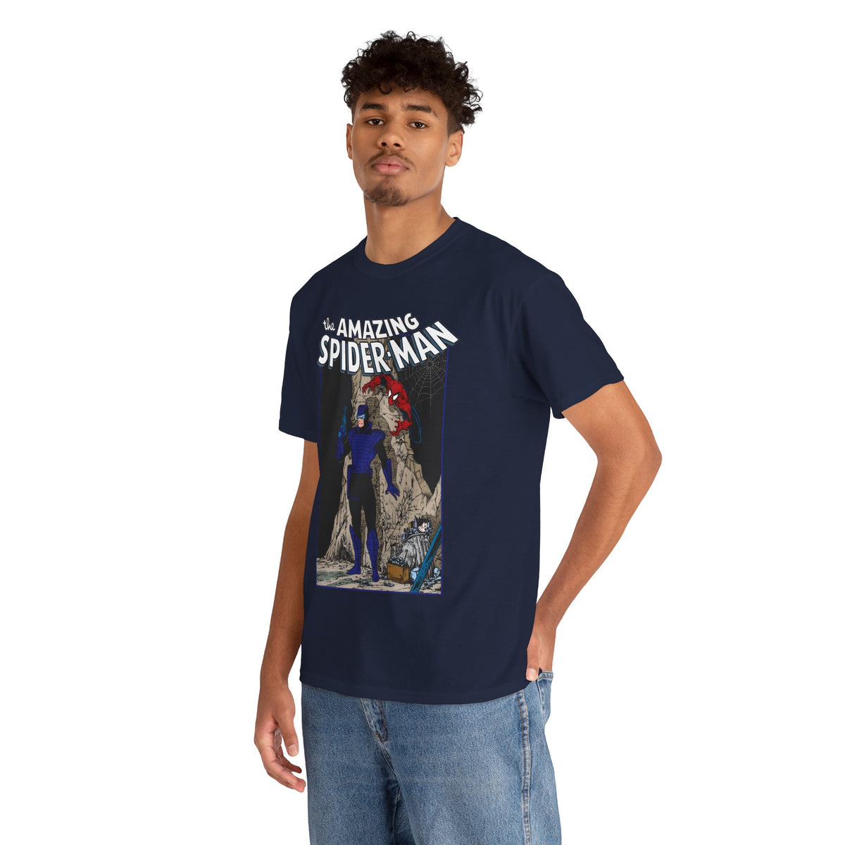 Amazing Spider-Man & Paladin T-Shirt - Todd McFarlane Art - Marvel Comics