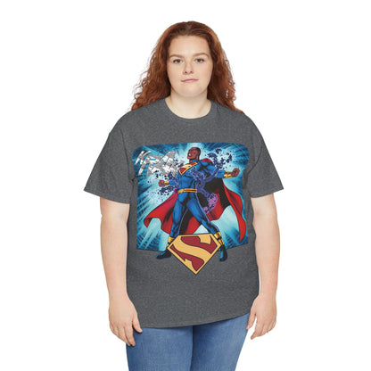Superman Earth 23 T-Shirt - DC Comics - Calvin Ellis, Vathlo - Justice Incarnate - President