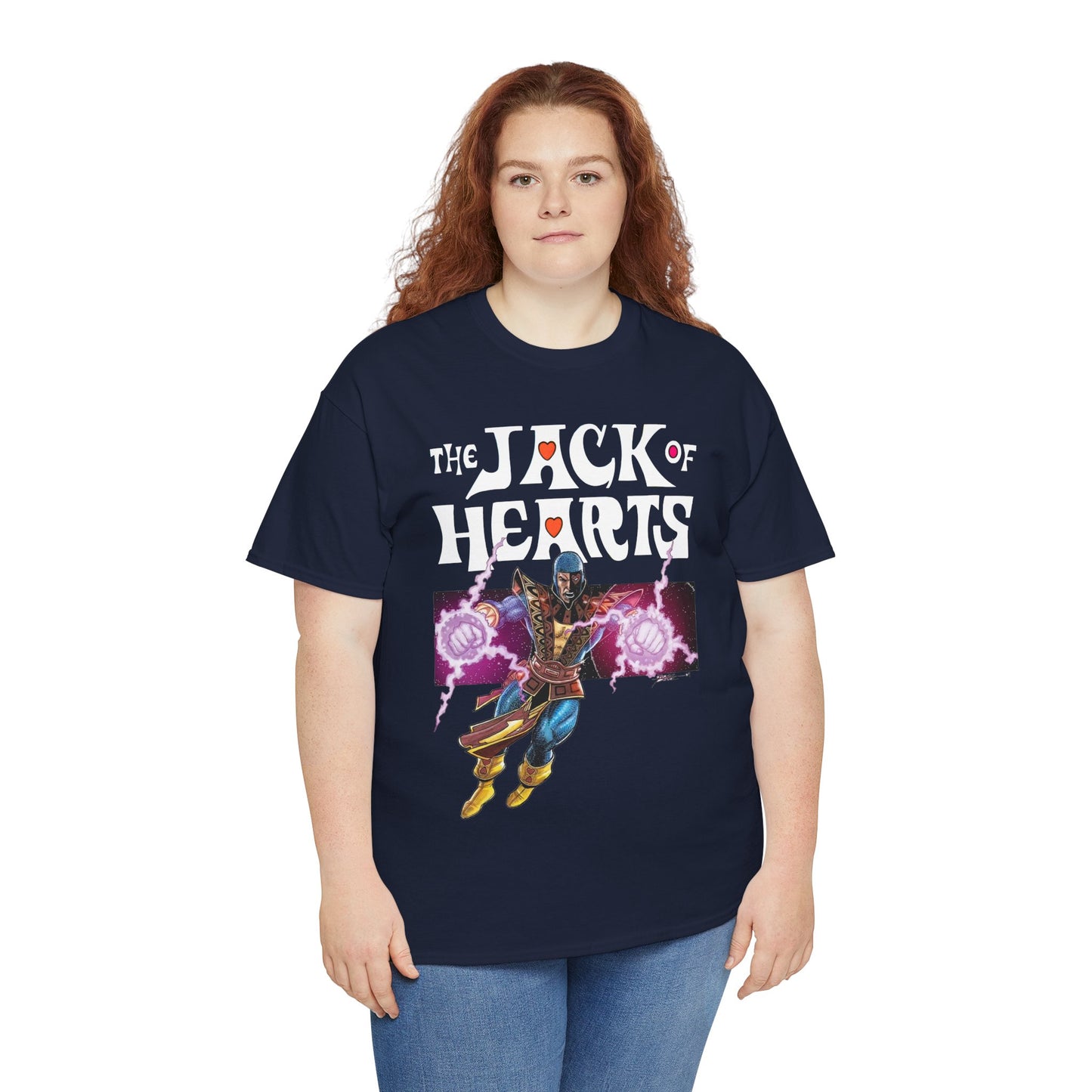 Jack of Hearts T-Shirt - George Perez Art - Marvel Comics - Avengers Member - She-Hulk Boyfriend
