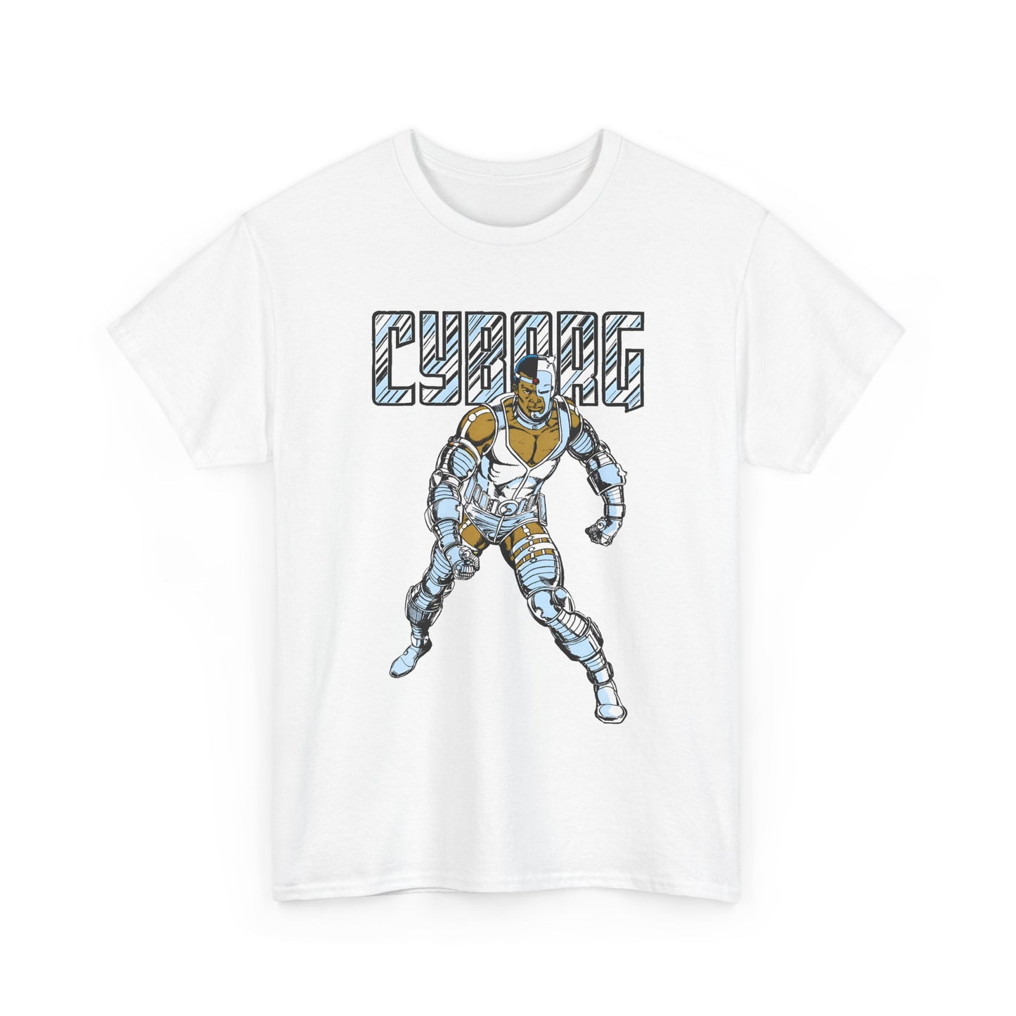 Cyborg T-Shirt - George Perez Art - New Teen Titans, Justice League - Victor Stone - DC Comics