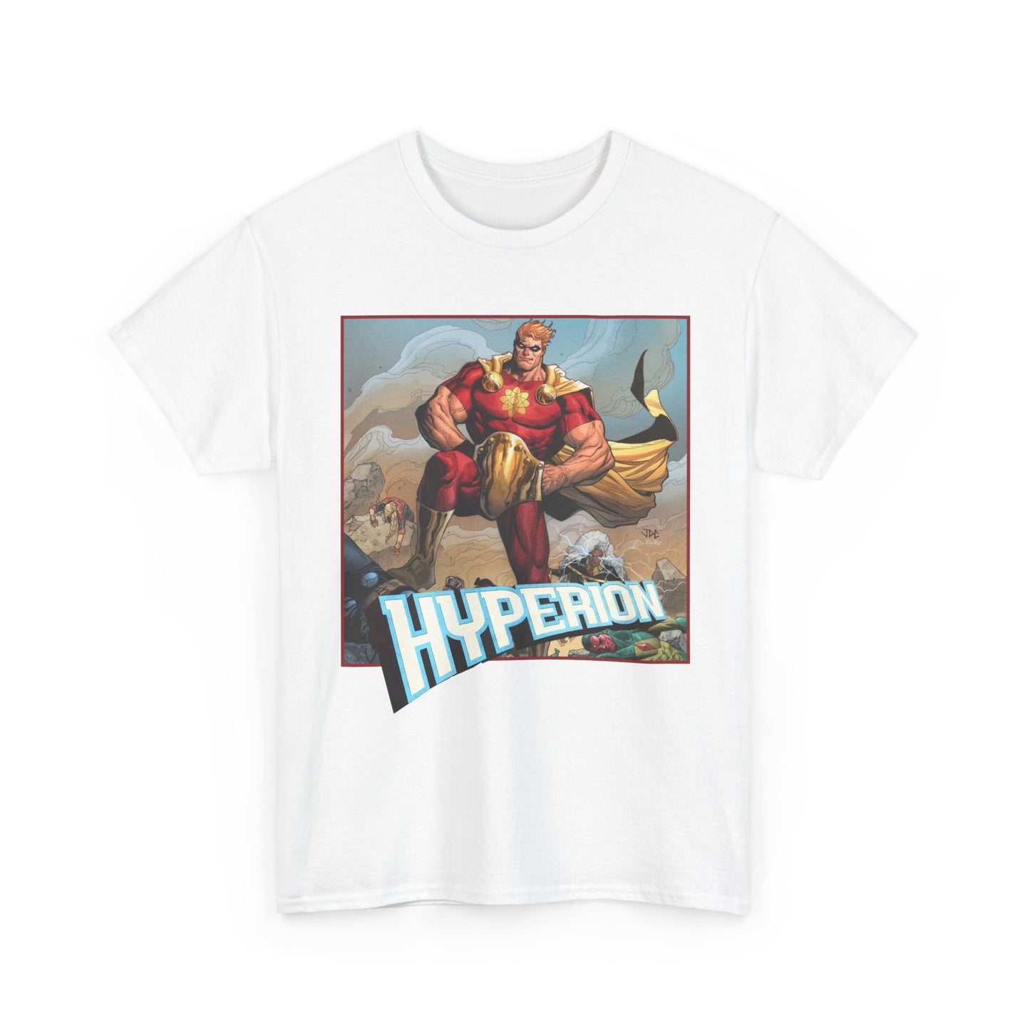 Hyperion T-Shirt - Joshua Cassara Art - Squadron Supreme - Marvel Comics