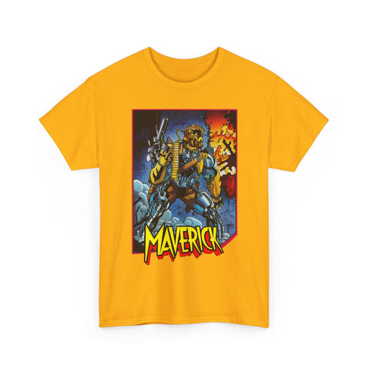 Maverick T-Shirt - Jim Lee Art - X-Men Trading Card Art - David North/Christopher Nord - Marvel Comics