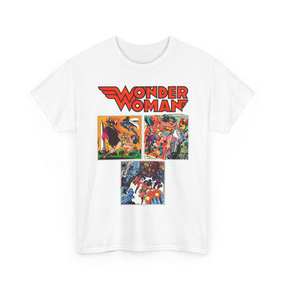 Wonder Woman T-Shirt - Ross Andru & Dick Giordano Art - Judgment in Infinity Story - Zatanna, Supergirl, Huntress, Power Girl, Raven, Wonder Girl, Starfire - DC Comics