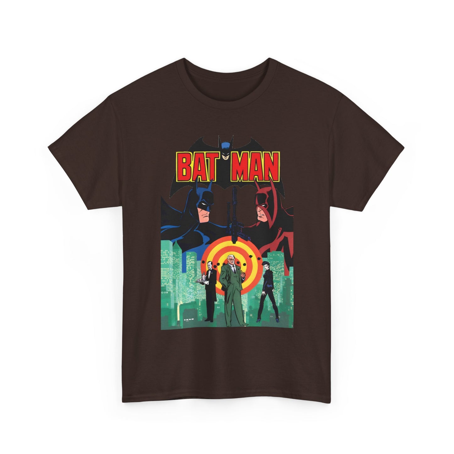 Batman T-Shirt - Michael Golden Art - Vs Wrath - Special #1 Cover - DC Comics
