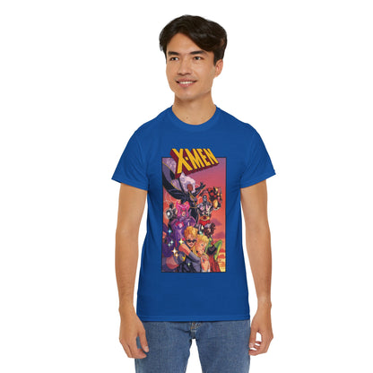 X-Men Outback T-Shirt - Russell Dauterman Art - Storm, Wolverine, Psylocke, Longshot, Havok, Rogue, Colossus, Dazzler - Marvel Comics