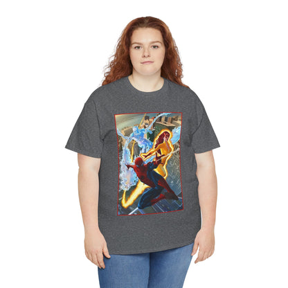 Spider-Man & His Amazing Friends T-Shirt - Firestar, Iceman - Marvel Comics