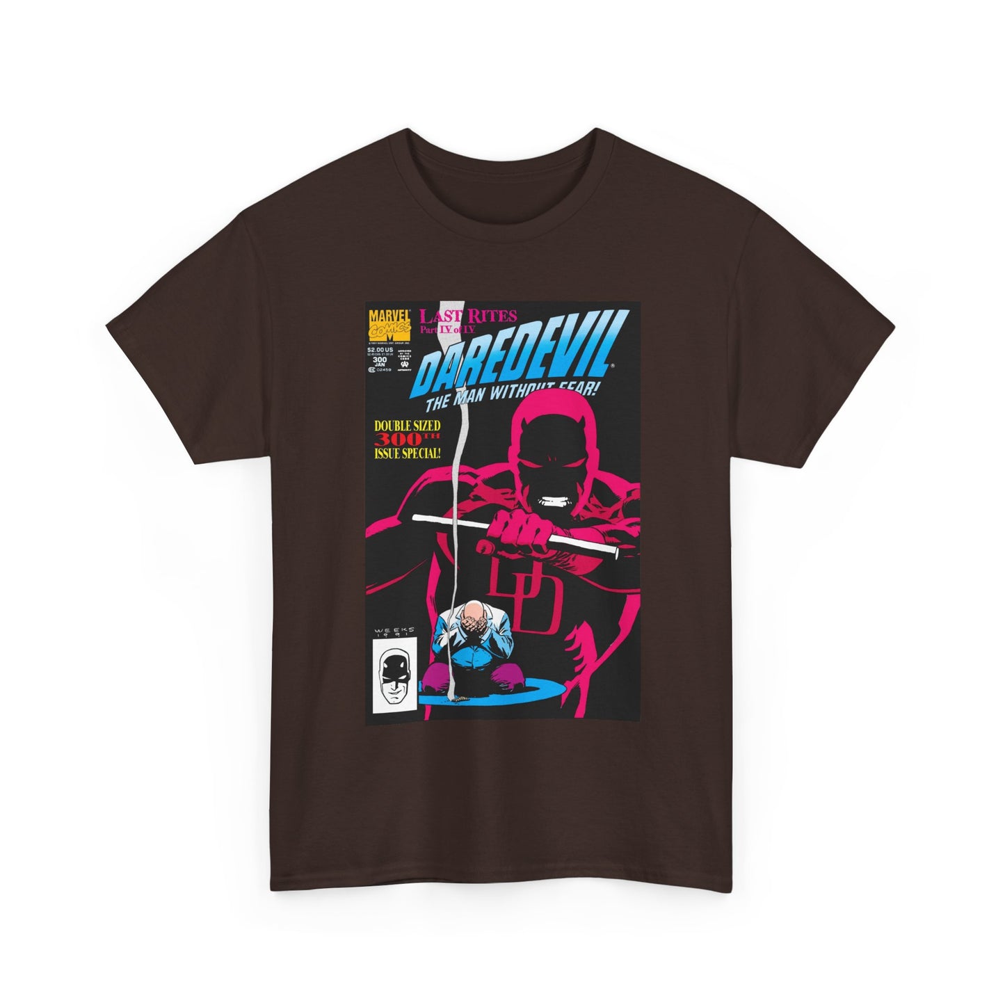 Daredevil #300 T-Shirt - Last Rites - Marvel Comics