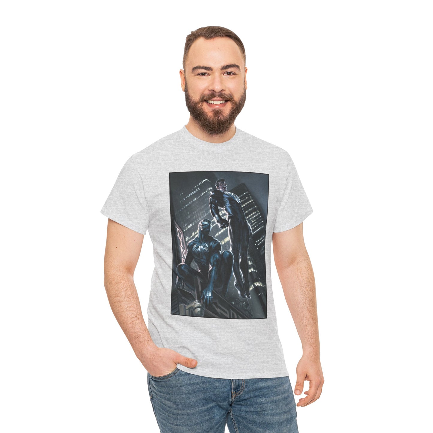 Superman/Amazing Spider-Man T-Shirt - Gabriele Dell'Otto Variant Art - DC/Marvel Comics