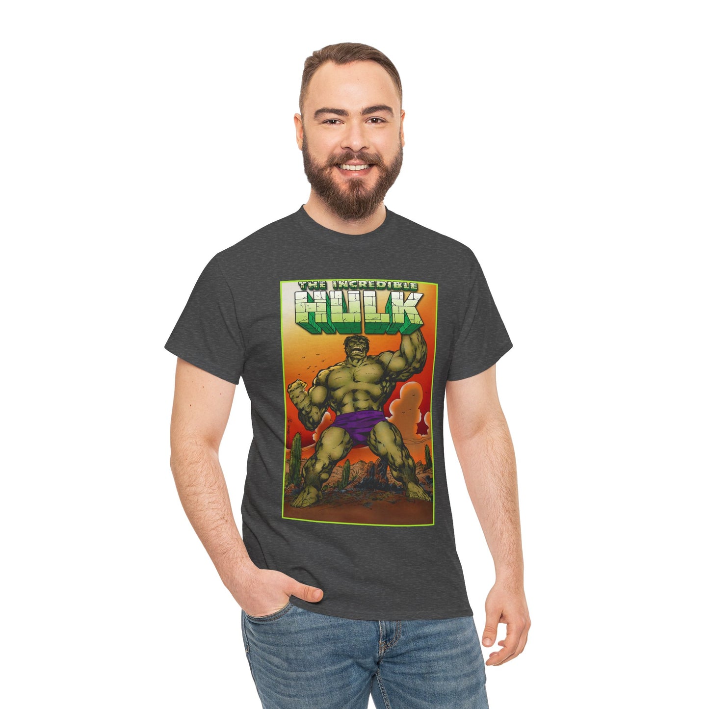 Incredible Hulk T-Shirt - John Byrne Art - Bruce Banner - Marvel Comics