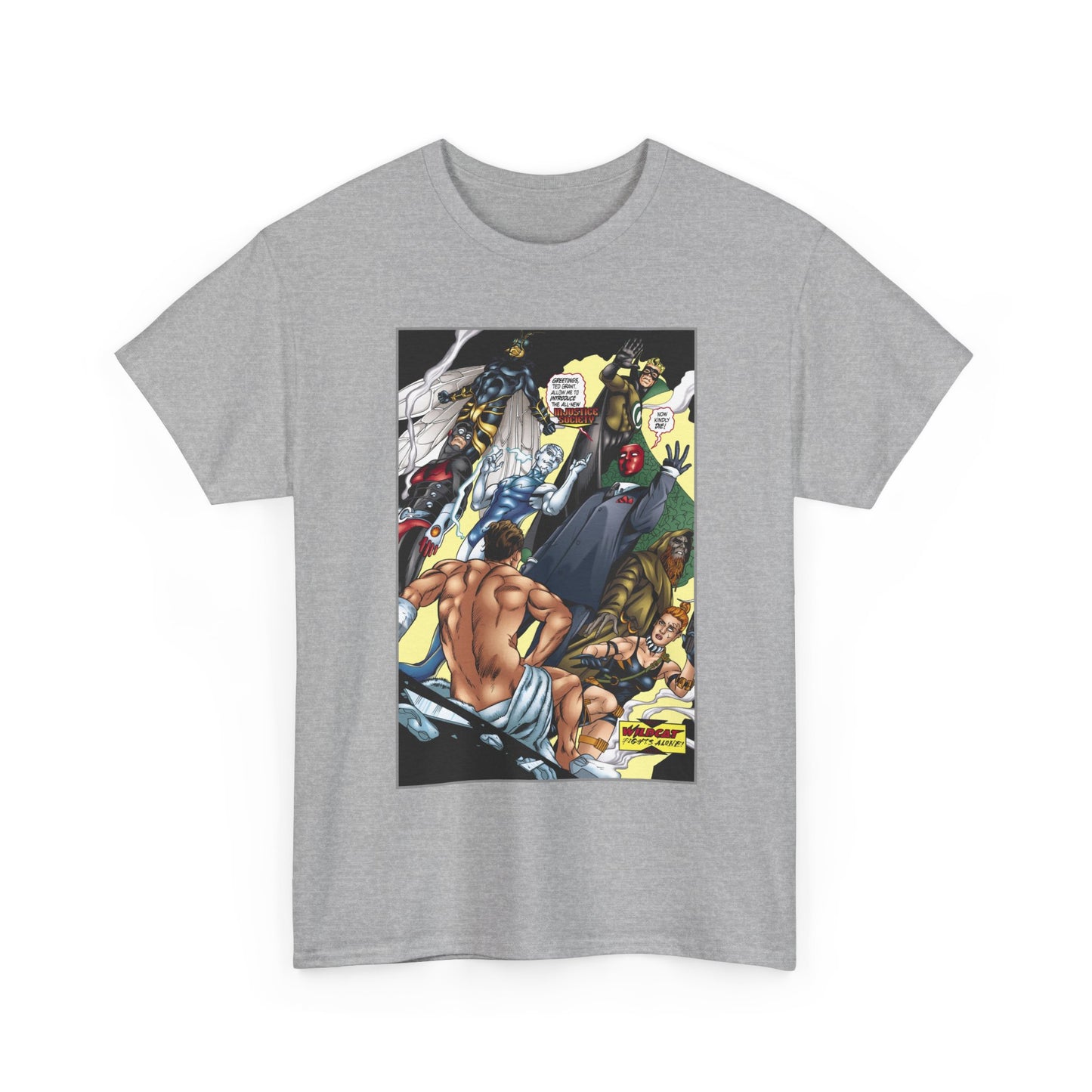 Wildcat/Injustice Society T-Shirt