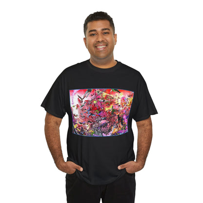 Crisis on Infinite Earths/DC Legends T-Shirt - George Perez Art - DC Comics