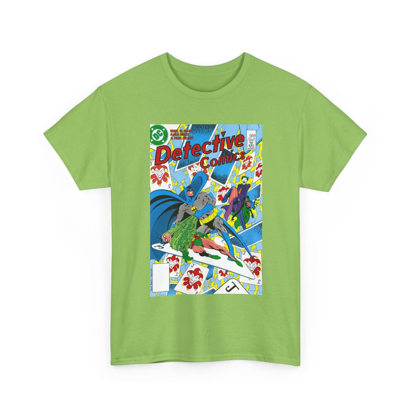 Detective Comics #569 T-Shirt - Alan Davis Art - Batman, Robin, Joker, Catwoman - DC Comics