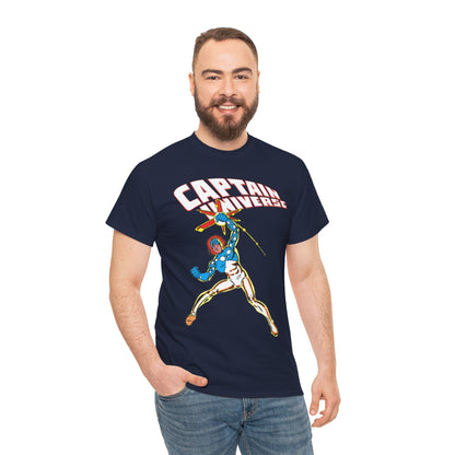 Captain Universe T-Shirt - Steve Ditko Art - Micronauts Character - Marvel Comics