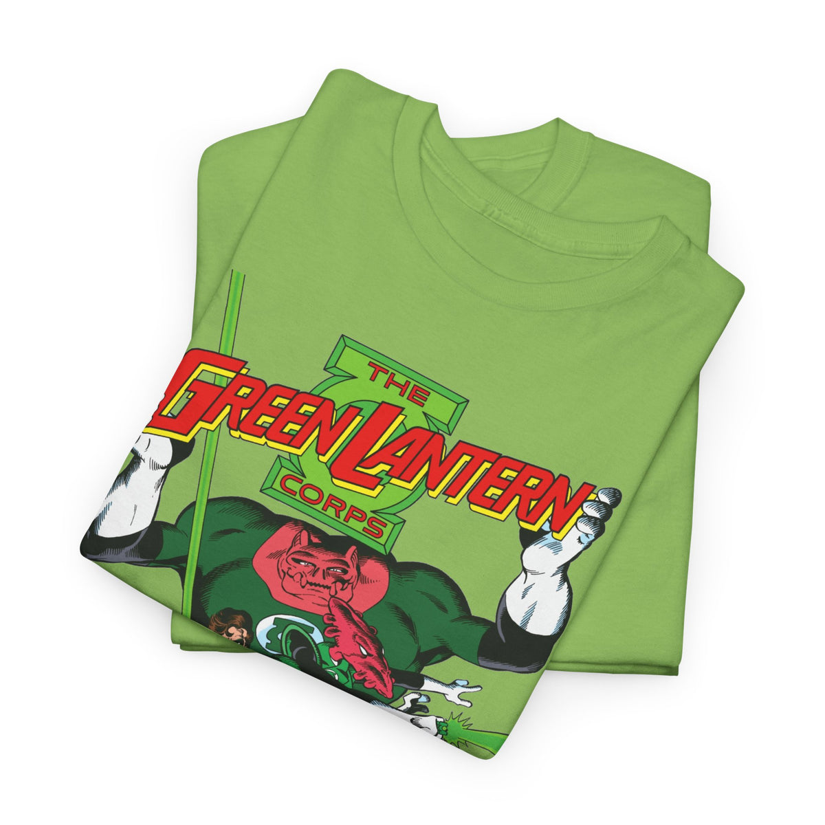 Green Lantern Corps T-Shirt - Joe Staton Art - Hal Jordan, John Stewart, Katma Tui, Arisia, Kilowog - DC Comics