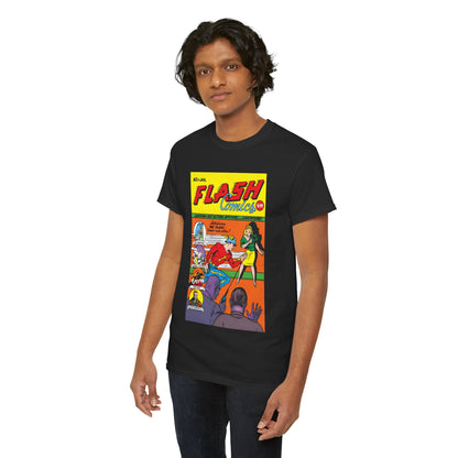 Flash Comics #1 T-Shirt - Jay Garrick, Golden Age Flash - JSA Member - DC Comics