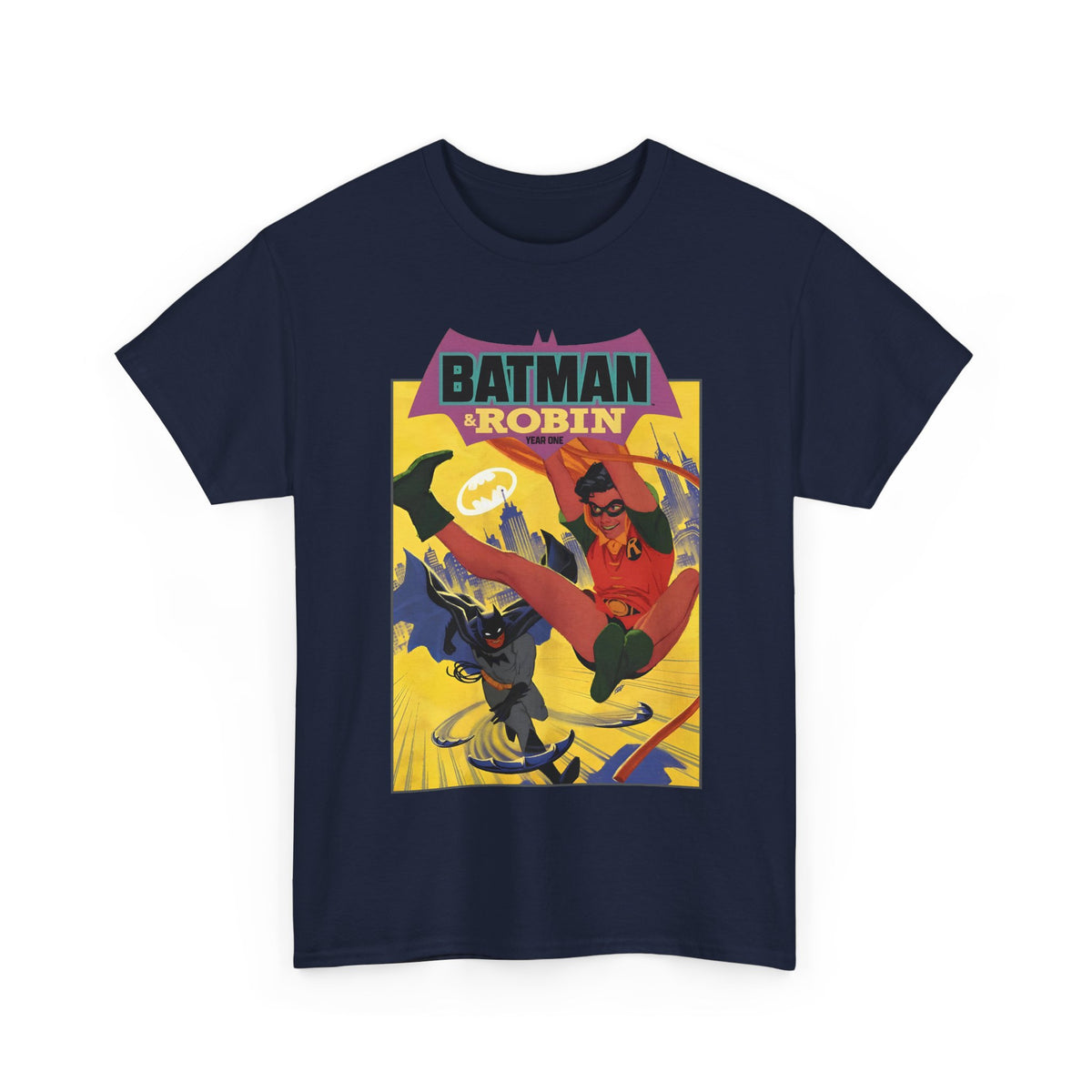 Batman & Robin T-Shirt - David Talaski Art - DC Comics