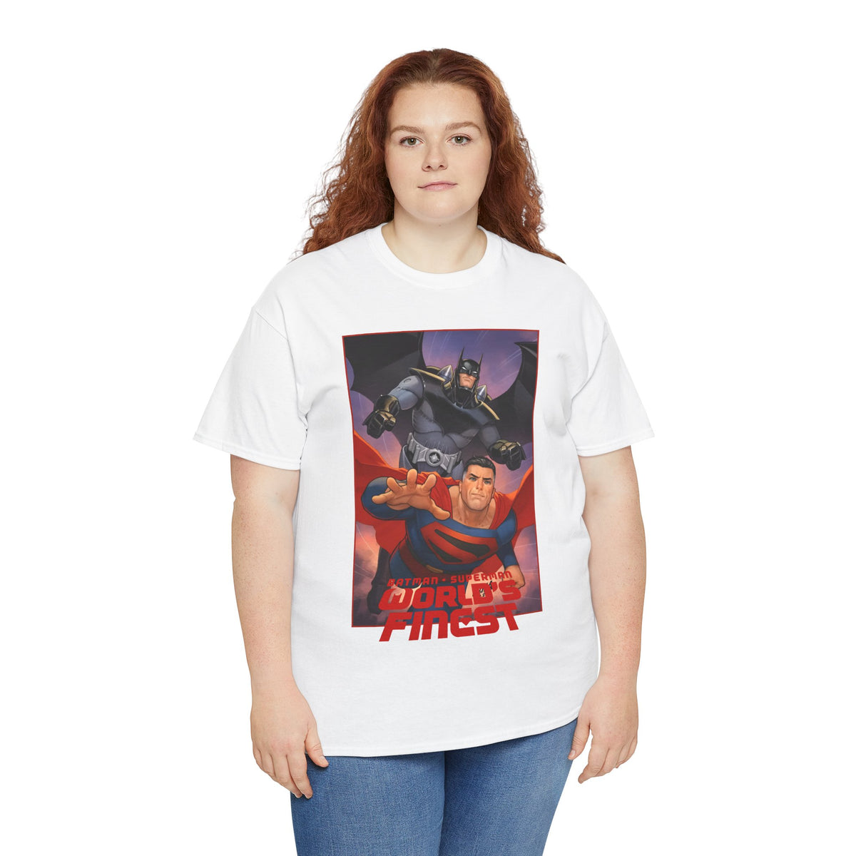 Batman Superman World's Finest T-Shirt - David Nakayama Art - Kingdom Come - DC Comics