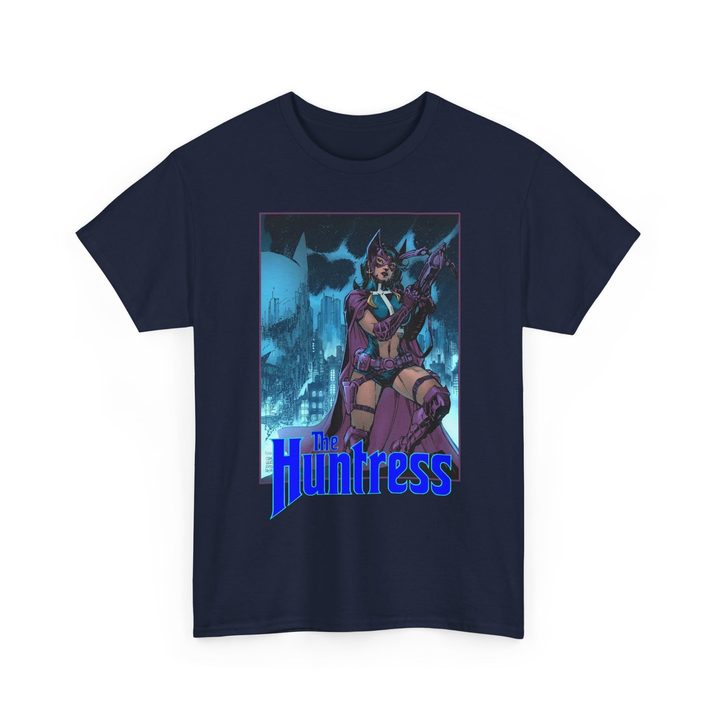Huntress T-Shirt - Jim Lee Art - Batman: Hush Story - DC Comics