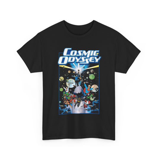 Cosmic Odyssey T-Shirt - Mike Mignola Art - Superman, Darkseid, Lightray, Orion, Starfire, Highfather. John Stewart - DC Comics