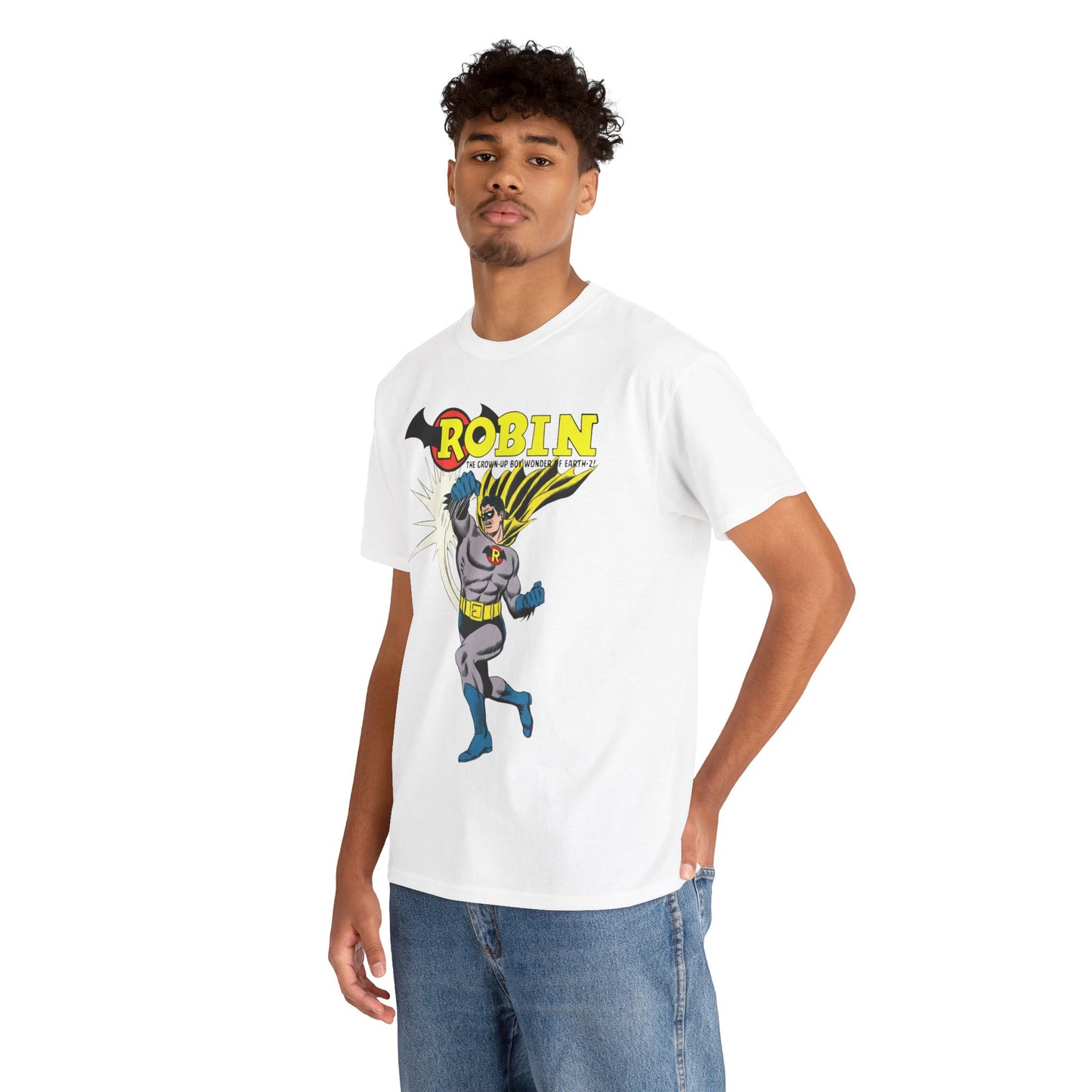 Earth 2 Robin T-Shirt - Dick Grayson, Justice Society of America (JSA) Member - DC Comics
