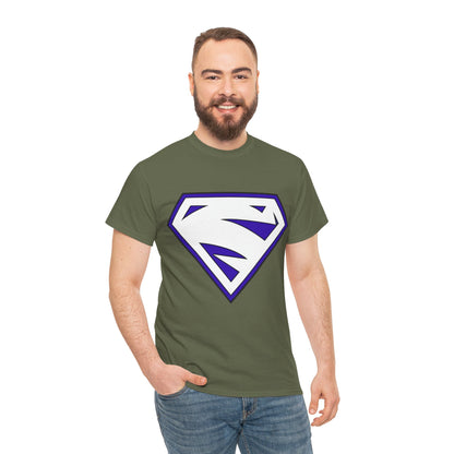 Electric Superman Logo T-Shirt - Clark Kent - Man of Steel - DC Comics - 1990s Storyline