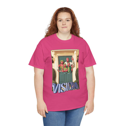 Vision T-Shirt - Mike Del Mundo Art - Avengers Member - The Visions Family - Tom King Story - Future MCU Series - Marvel Comics