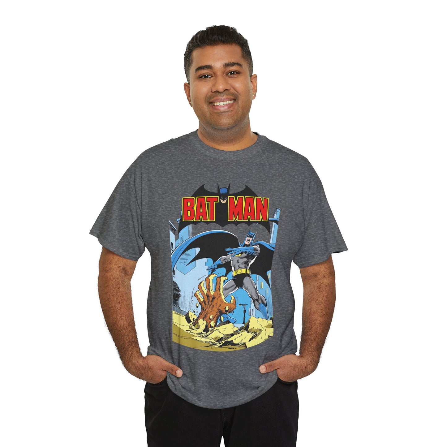 Batman T-Shirt - Jim Aparo Art - Bronze Age Art - Vs the Mole - DC Comics