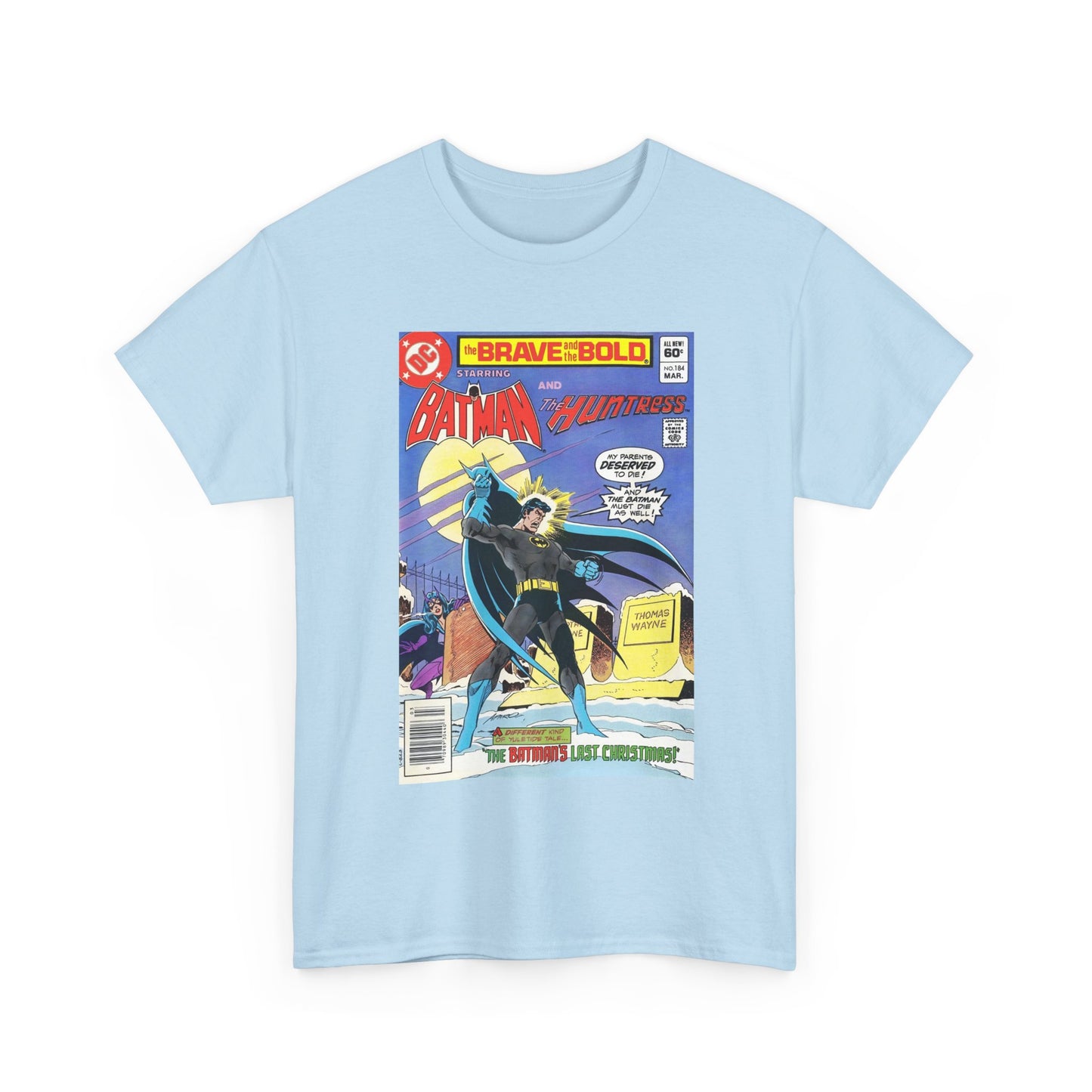 Brave & the Bold #184 T-Shirt - Batman & Earth-2 Huntress - DC Comics