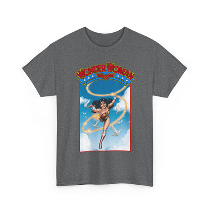 Wonder Woman T-Shirt - George Perez Art - Post-Crisis 1980s Retro Graphic - Themyscira - DC Comics