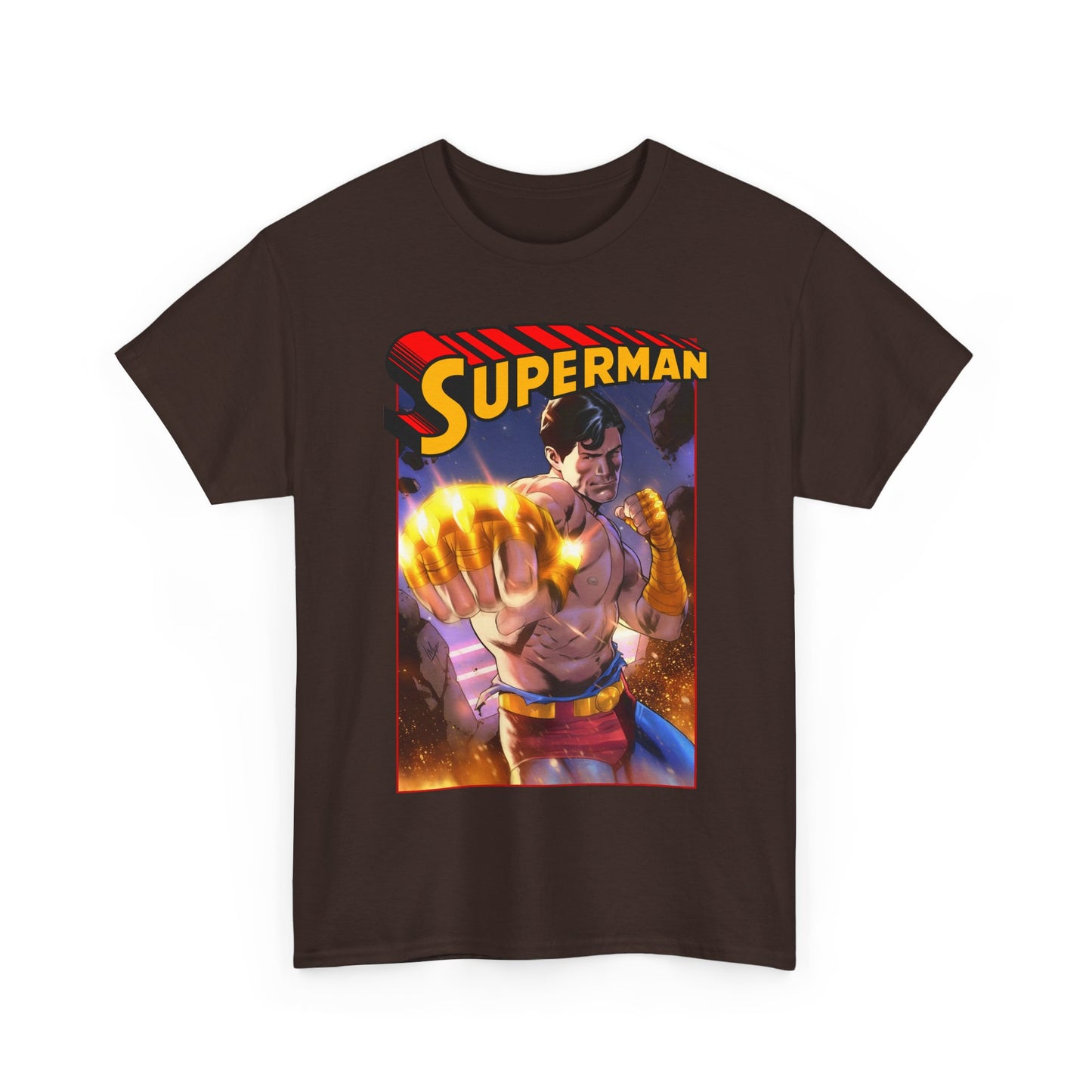 Superman T-Shirt - Lucas Meyer Art - DC K.O. Cover Art - Man of Steel - DC Comics