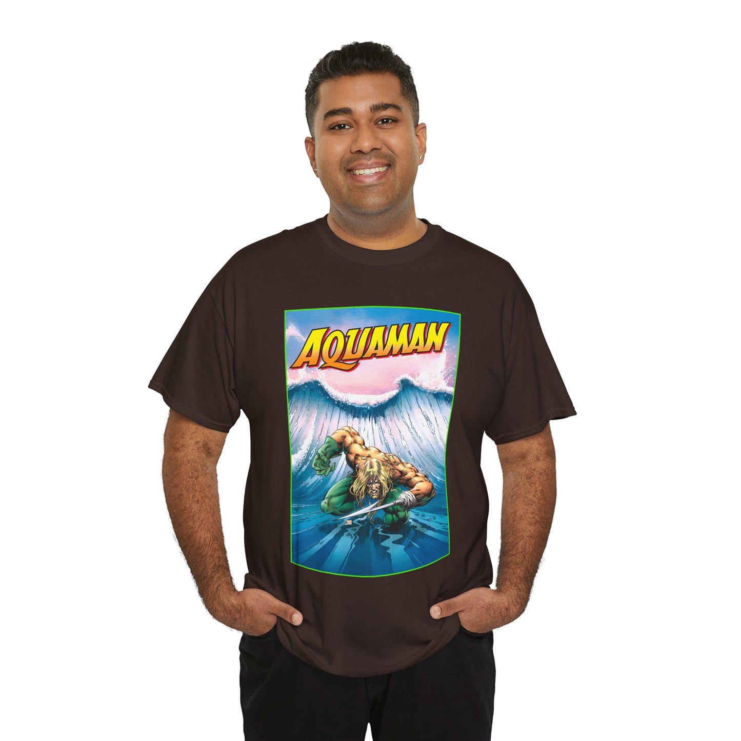 Aquaman T-Shirt - Justice League Member & Leader - Arthur Curry - Atlantis - DC Comics