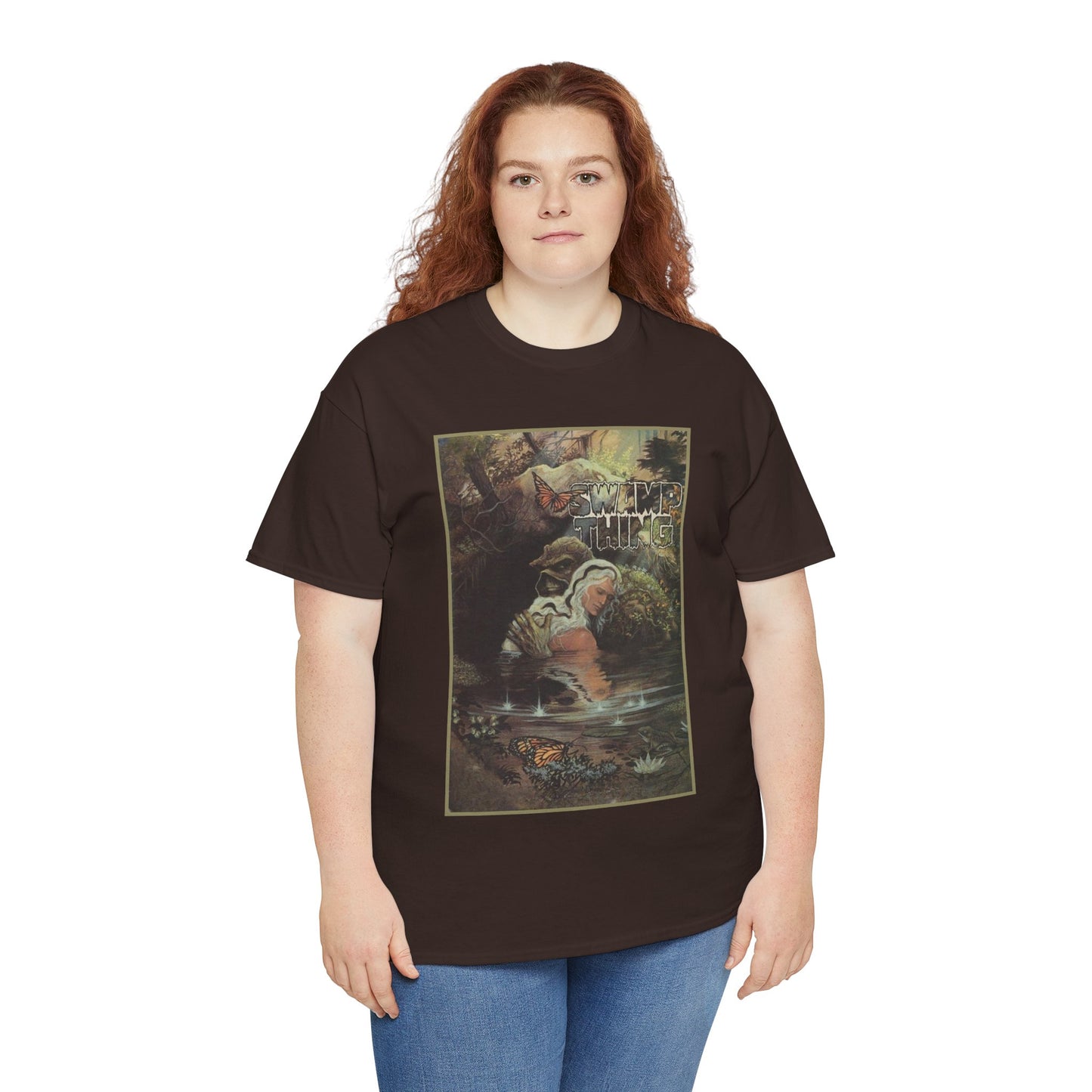 Swamp Thing T-Shirt - John Totleben Art - Abby Arcane - Avatar of the Green - Alan Moore Story - Vertigo/DC Comics
