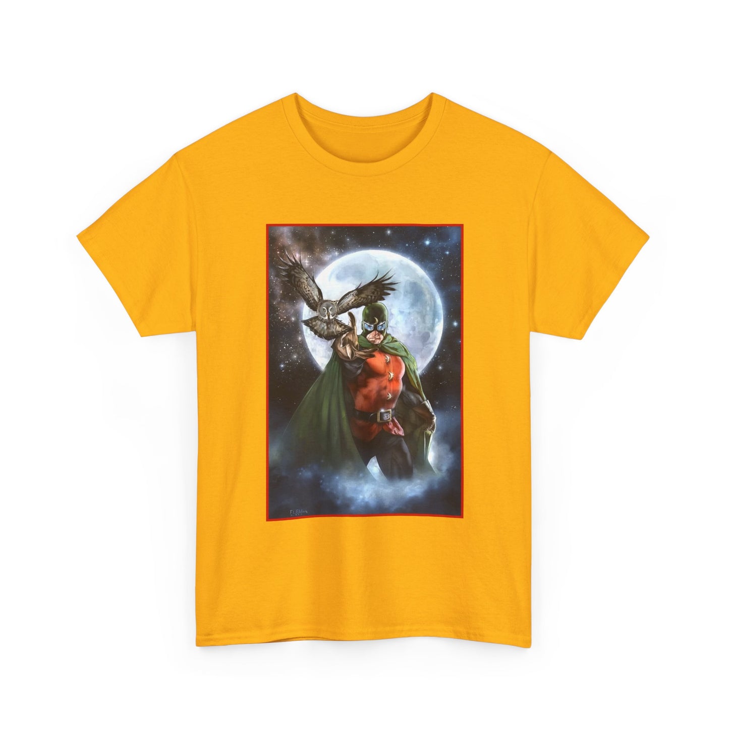 Doctor Mid-Nite T-Shirt - DC Comics - Golden Age Justice Society/JSA Member - Fleming Art