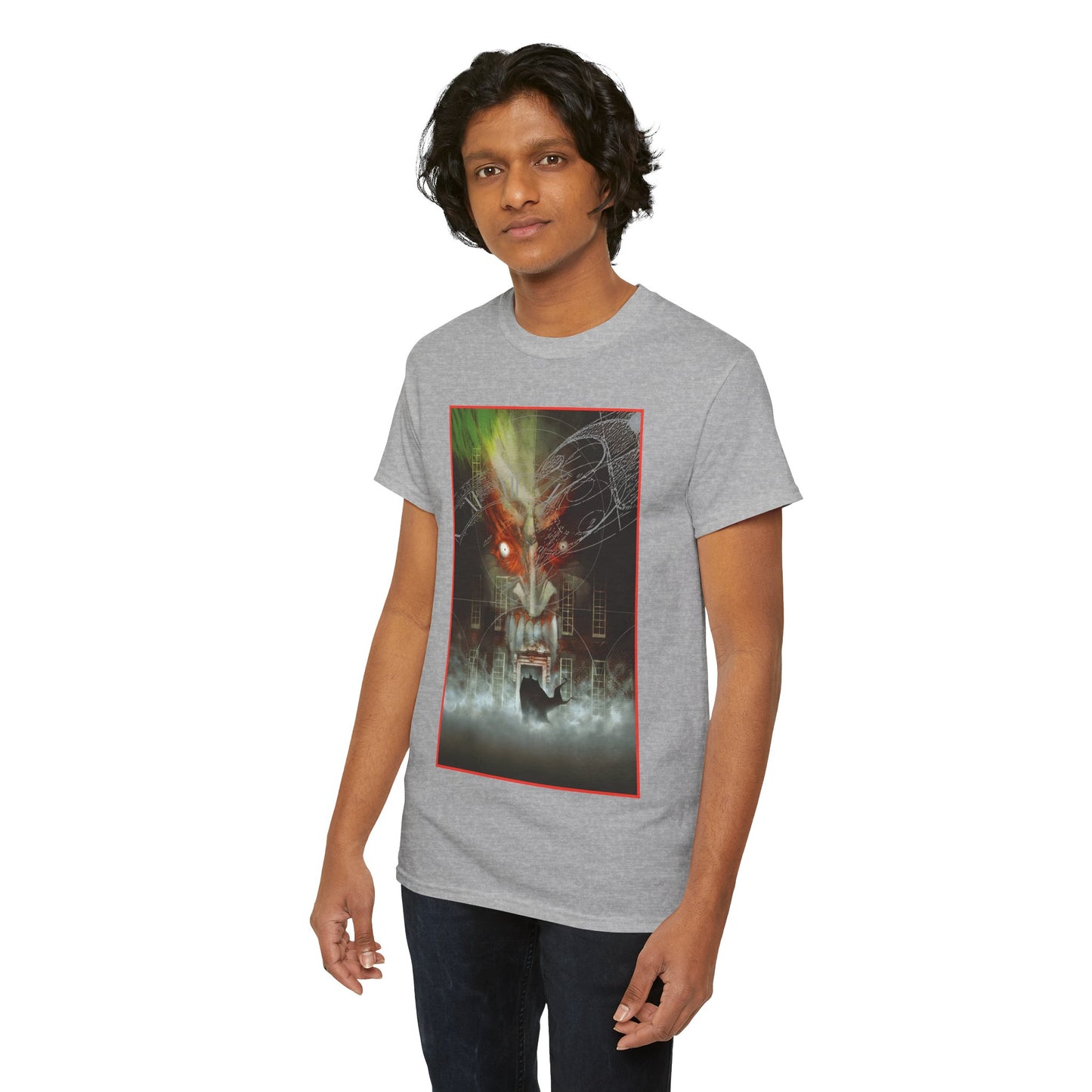Batman: Arkham Asylum T-Shirt - Dave McKean Art - From the Grant Morrison Graphic Novel - DC Comics - Dark Knight Detective