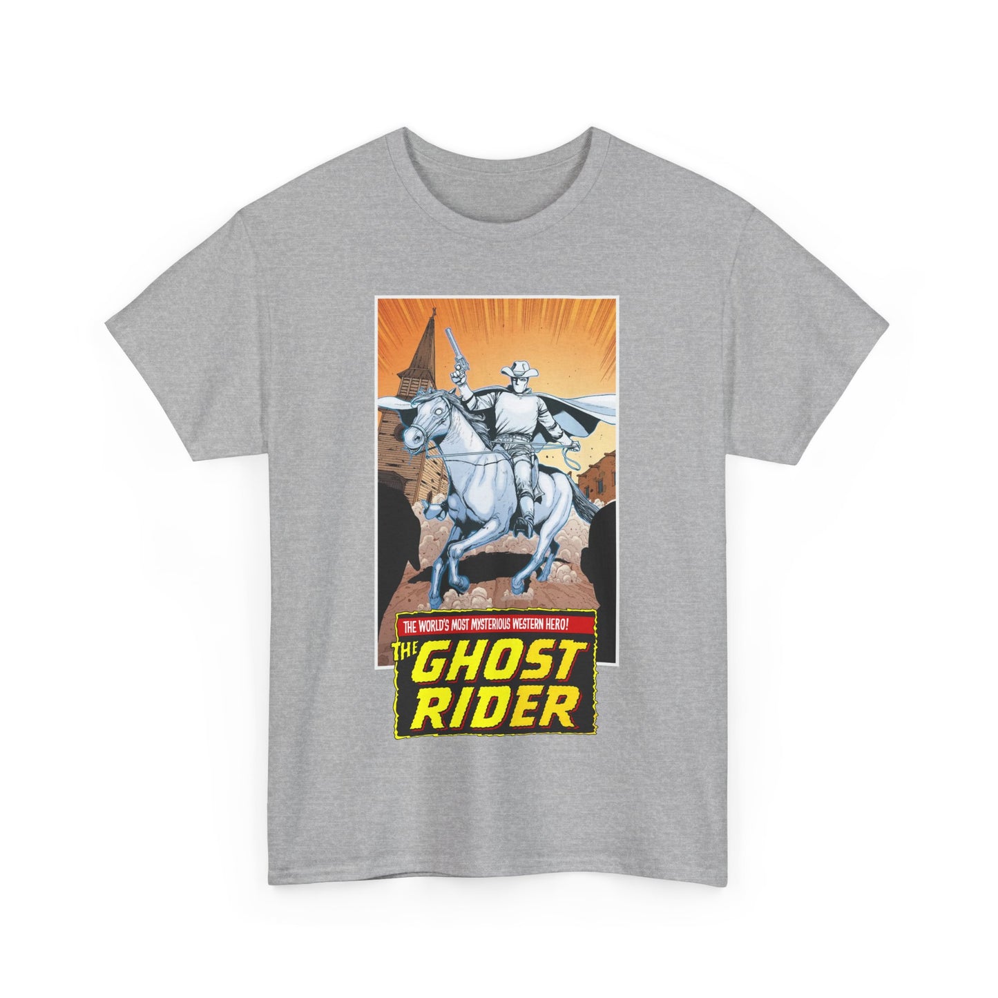 Ghost Rider/Phantom Rider T-Shirt - Carter Slade - Marvel Comics - 1970s Supernatural Western Hero