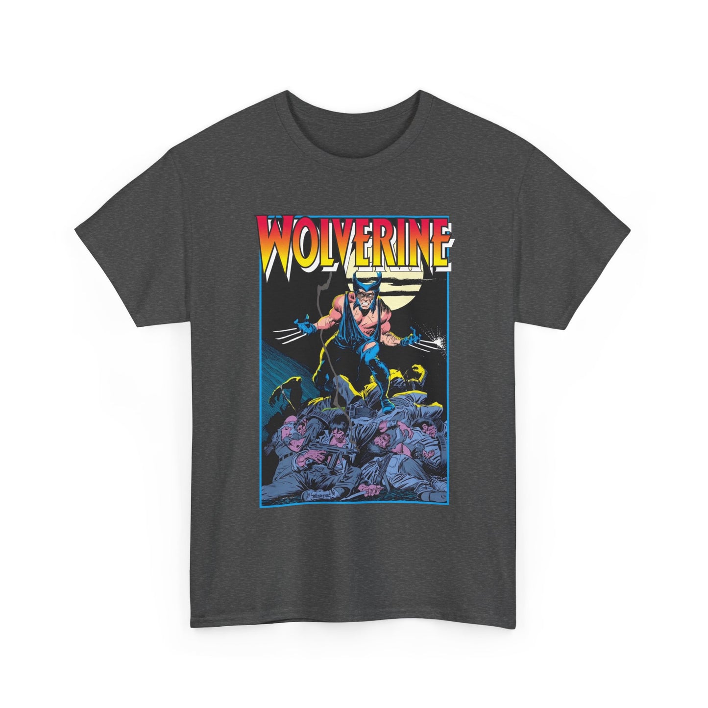 Wolverine T-Shirt - John Buscema Art - #1 Cover Art 1988 - Marvel Comics