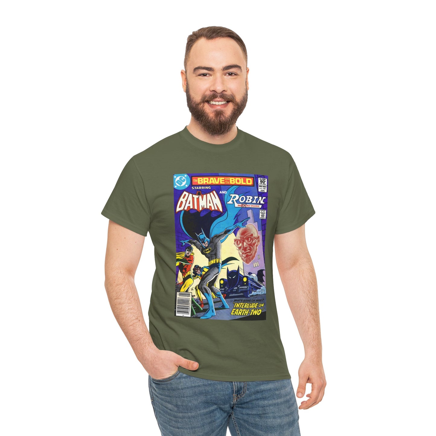 Brave & the Bold #182 T-Shirt - Batman & Earth-2 Robin, Batwoman - DC Comics