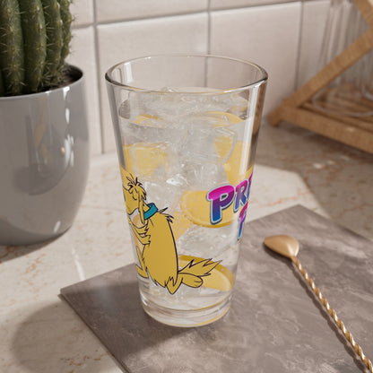 Precious Pupp Glass, 16oz - Hanna-Barbera Cartoon 1960s TV - Granny Sweet - Animated Classic
