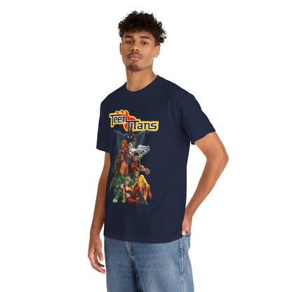 Teen Titans T-Shirt - Michael Turner Art - Cyborg, Raven, Wonder Girl, Superboy, Robin, Starfire - DC Comics