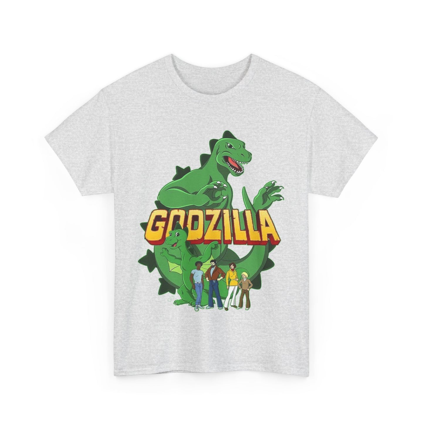 Godzilla T-Shirt - Popular 1970s Hanna-Barbera Cartoon - Godzooky - Retro 70s Animation - Toho - King of the Monsters
