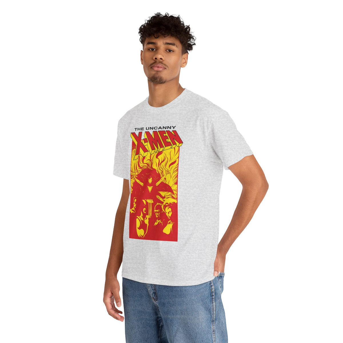 Uncanny X-Men T-Shirt - Steve Lightle Art - Dark Phoenix, Cyclops, Wolverine - Marvel Comics