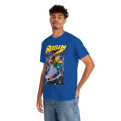 Robin T-Shirt - Tom Grummett Art - Tim Drake, Batman Family, Gotham City - DC Comics