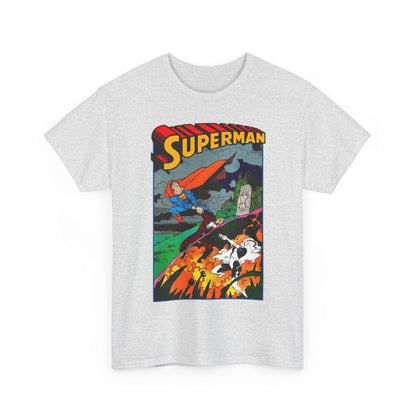Superman T-Shirt - Mike Mignola Art - Vs Silver Banshee - DC Comics