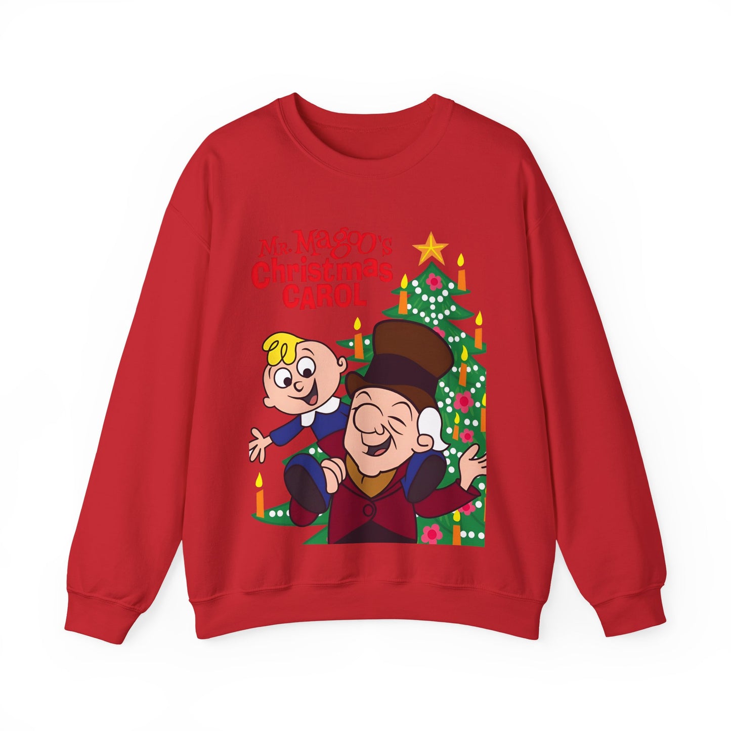 Mr. Magoo's Christmas Carol Crewneck Sweatshirt - UPA 1960s TV Holiday Special